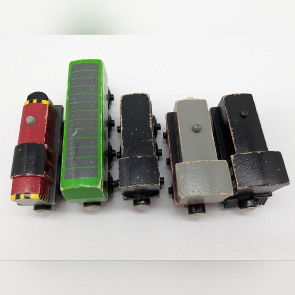 Thomas & Friends Wooden Railway Lot Set Train Daisy Salty Diesel Mavis Frank - Picture 6 of 16